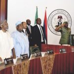 Federal Executive Council at the Presidential Villa