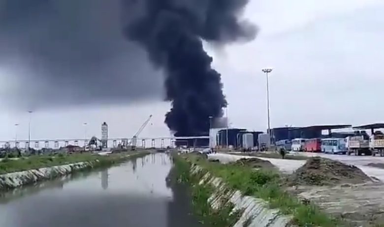 Dangote refinery fire