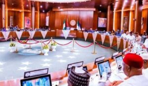 National Economic Council (NEC) at the Council Chambers of the State House, Abuja