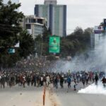 Protesters set Kenya’s parliament ablaze