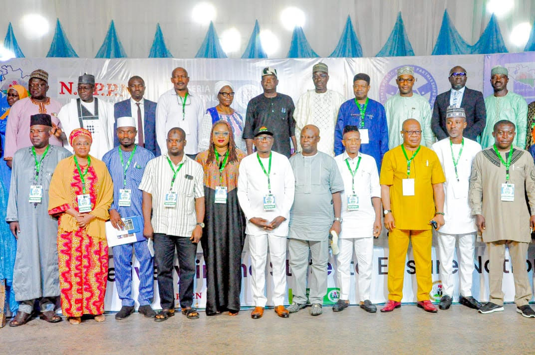 Participants at the 2nd Quarter 2024 Nigeria Public Private Partnership Network (NPPN) meeting held at the Justice Legbo Kutigi Conference Hall in Minna, Niger State