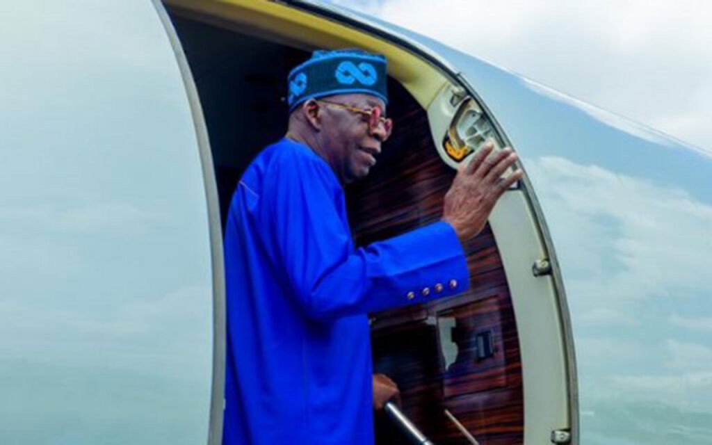 Tinubu in Airline