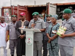 Customs intercepts containers of expired drugs, cutlasses, machetes, others at Lagos Port