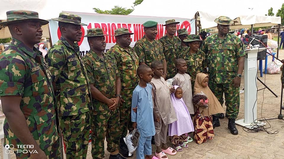 Nigerian Army celebrates 161st anniversary with humanitarian aid in Zamfara