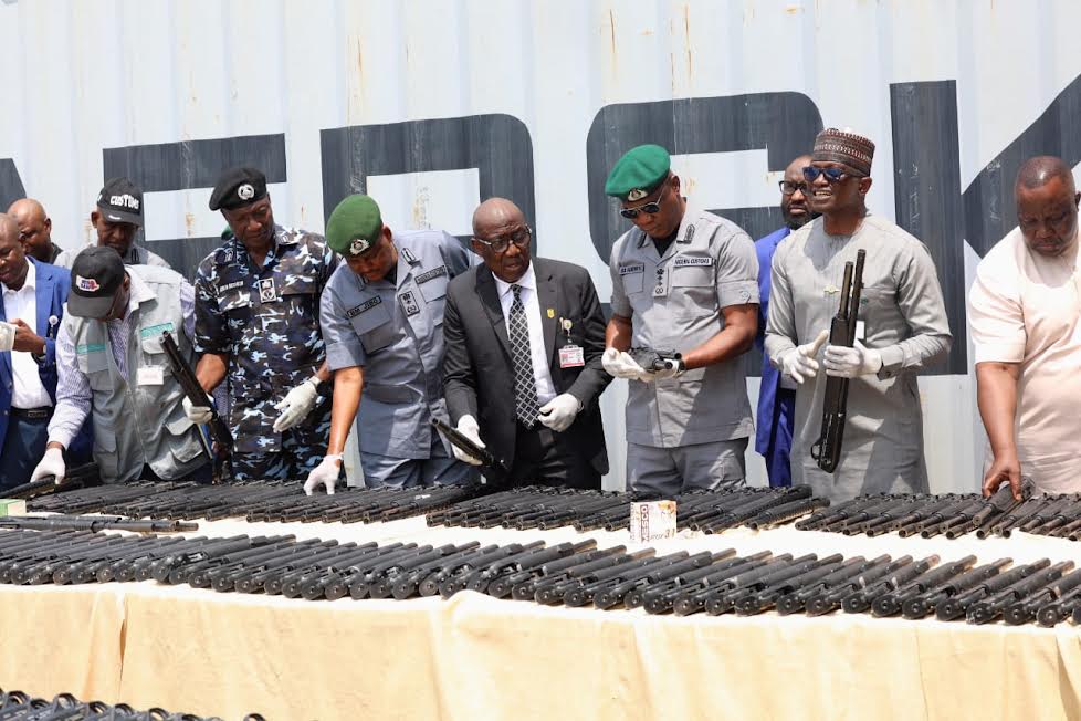 Customs intercepts 844 riffles, 112,500 rounds of ammunition in Onne