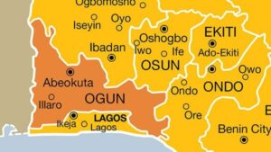 Ogun State map