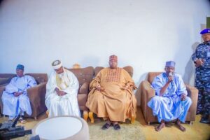 Kebbi Governor Nasir Ndume condoles with Ubandoman Gwandu over mother’s death