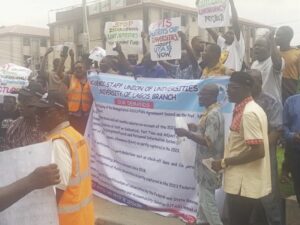 ASUU-UNILAG protest rally