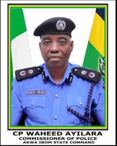 Akwa Ibom state commissioner of Police Waheed Ayilara