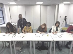 Art workshop facilitated by Emetuche