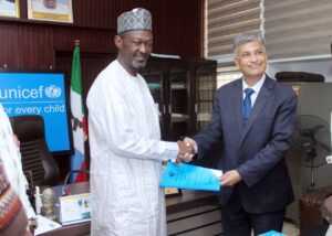 CFO Dr Rane and Commissioner for Budget and Planning Engineer Babagana Malambe (1)
