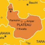 Plateau State map