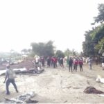 Demolition of Aba River Bank shanties