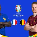 Euro 2024 France vs Belgium