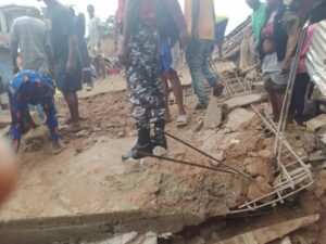 Building collapse in Anambra: Many feared dead, trapped in rubble