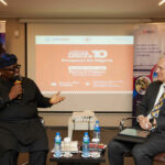 USAID Mission Director Richard Nelson (R)