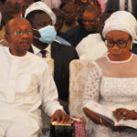 Godwin Emefiele and his wife Margaret