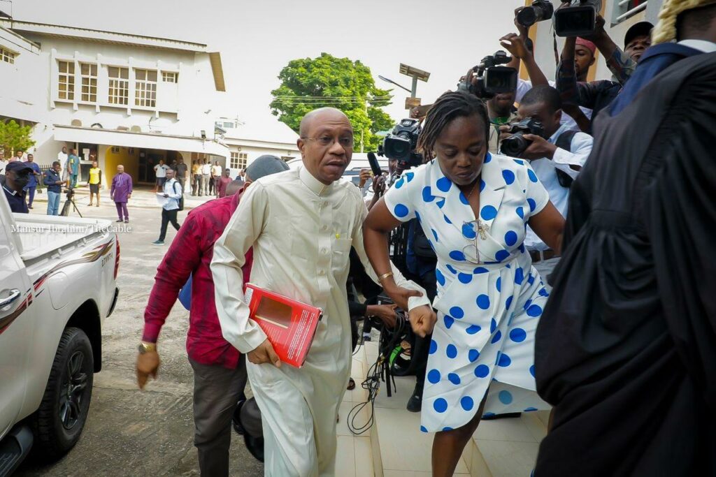 Godwin Emefiele in court