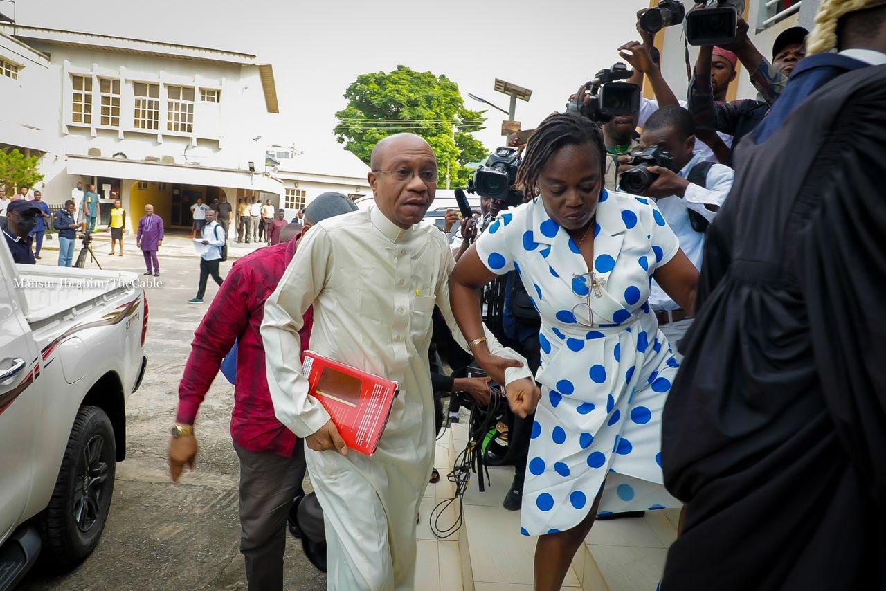 Godwin Emefiele in court