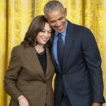 Kamala Harris and Barack Obama