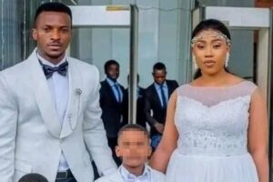 Kayode Olarenwaju and his estranged wife Ezinne