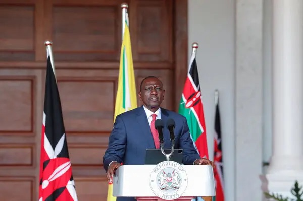 Kenyan President, William Ruto
