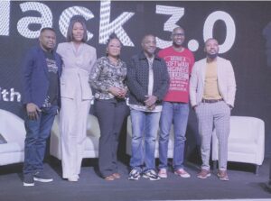 L-R- Ajayi, Izugbokwe, Afolabi, Immanuel, Obebe and another participant at the event