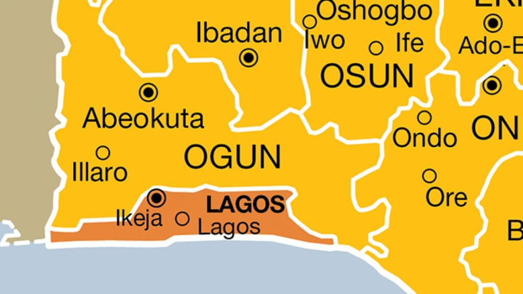 Lagos State map