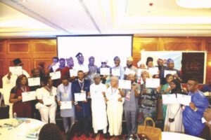 Members of the new exco
