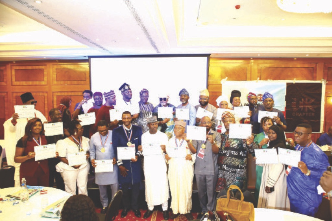 Members of the new exco