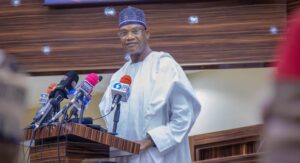 Minister of Education, Prof. Tahir Mamman