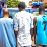 3 suspects, Ibrahim Wasiu, Soliu Jimoh, and Ganiyu Yusuf Olalekan, arrested by Kwara NSCDC for various crimes
