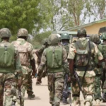Nigerian army troops