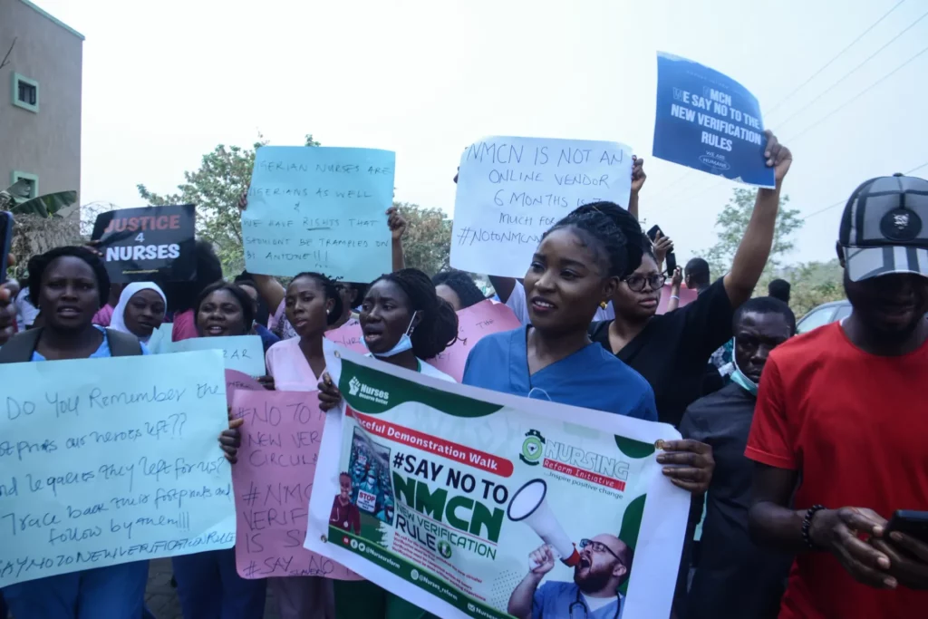 Nigerian nurses in the UK