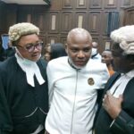Nnamdi Kanu and his lawyers