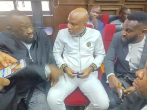Nnamdi Kanu in court