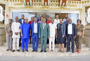 Participants at the EfD technical workshop in Abuja
