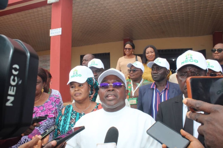 Registrar:Chief Executive of NECO, Prof. Dantani Ibrahim Wushishi.