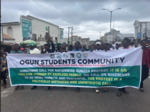 Ogun students oppose nationwide protests, urge dialogue