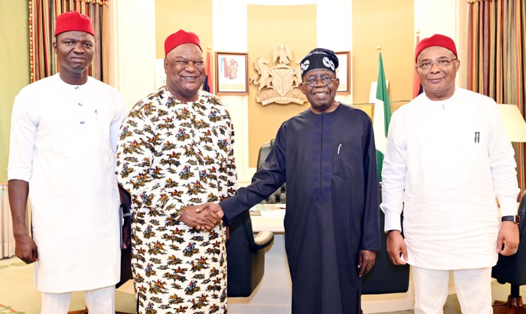 Tinubu Receives Anyim