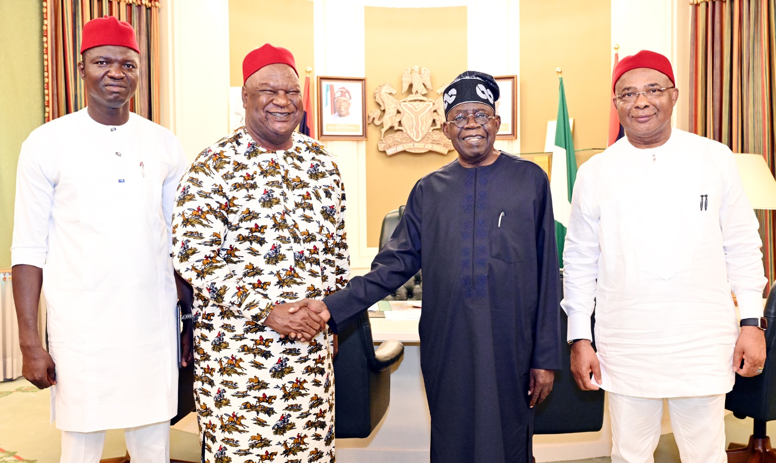 Tinubu Receives Anyim