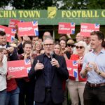 Keri Starmer and Labour Party supporters