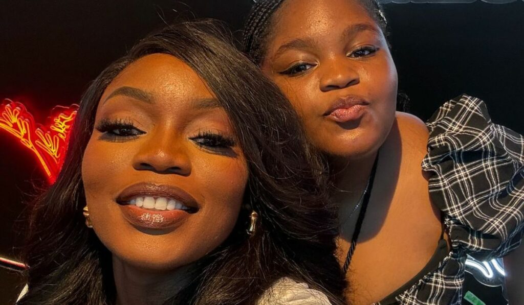 Bisola and her daughter