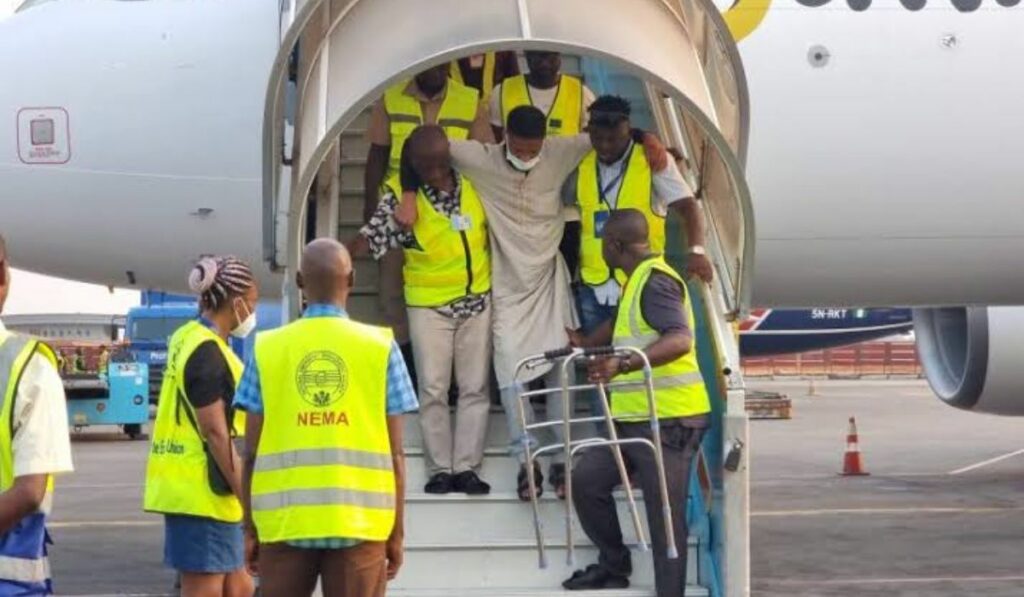 Nigerians repatriated from UAE