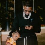 Wizkid and his son Zion