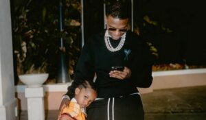 Wizkid and his son Zion
