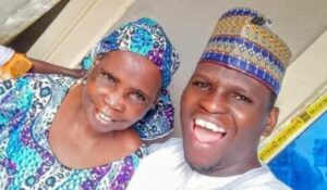 Dauda Rarara and his mother