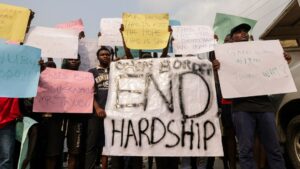 Hardship protest Nigeria