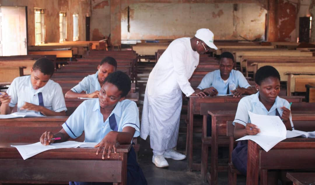NECO Registrar monitoring the exam in some schools in Enugu