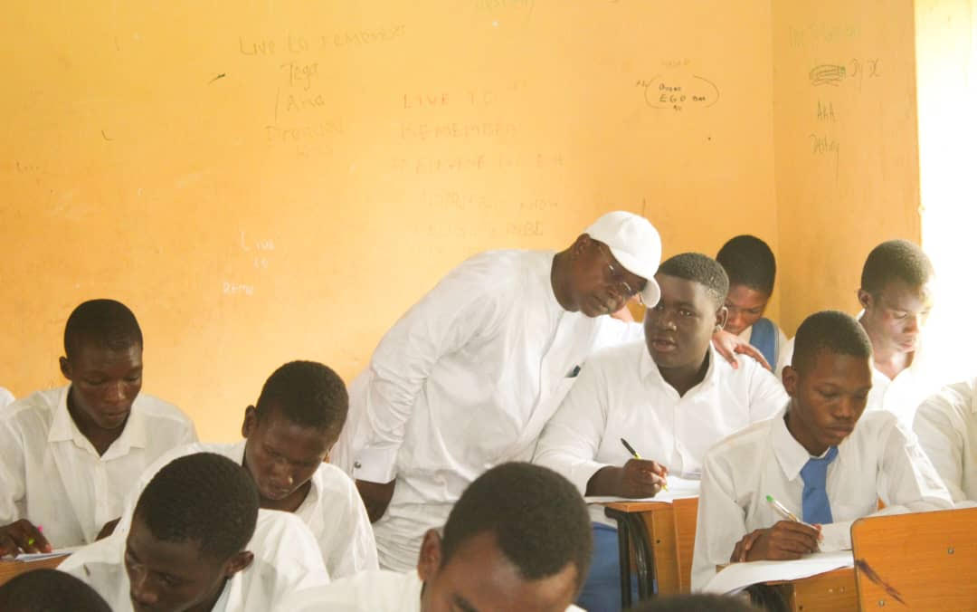 NECO Registrar monitoring the exam in some schools in Enugu